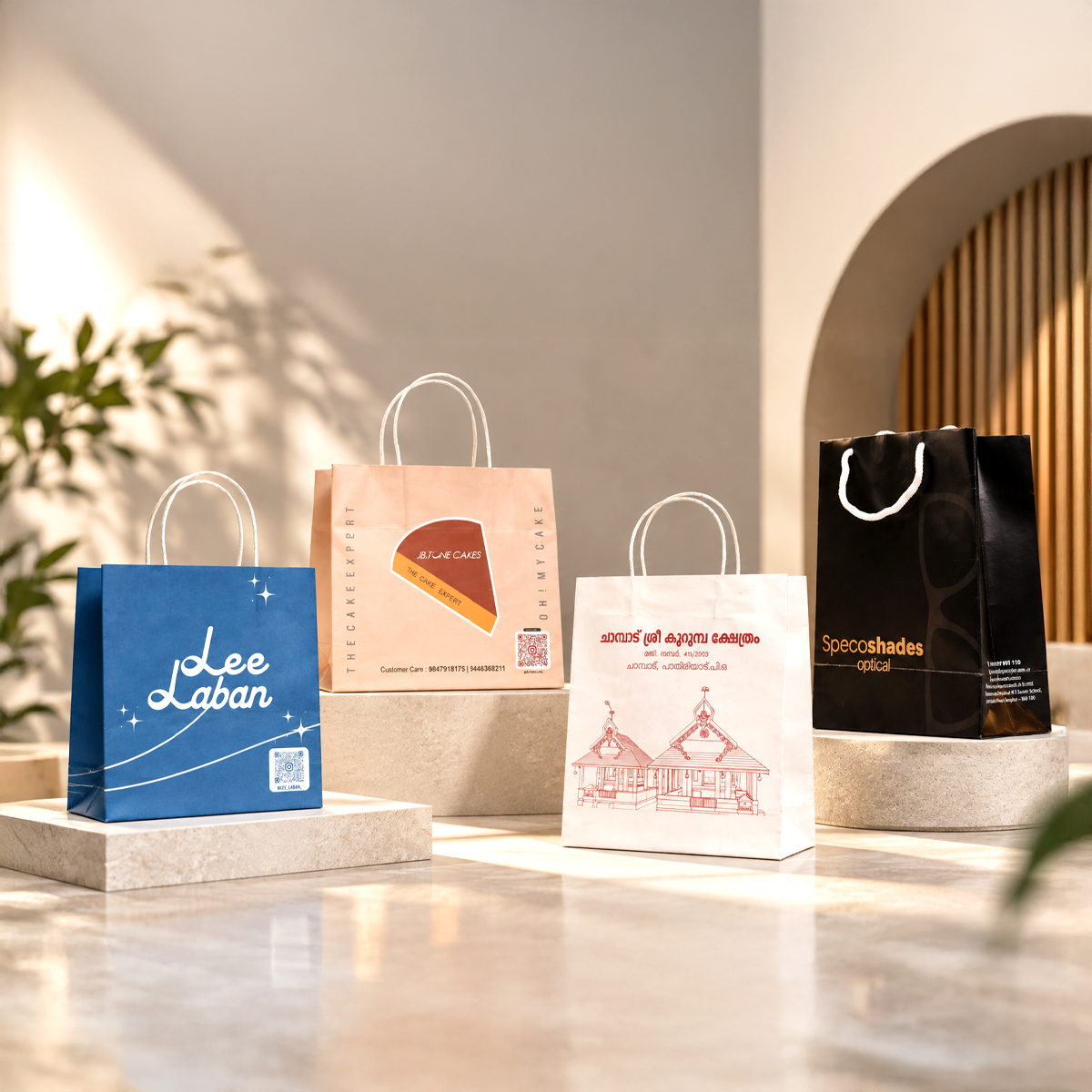Branded Paper Carry Bags